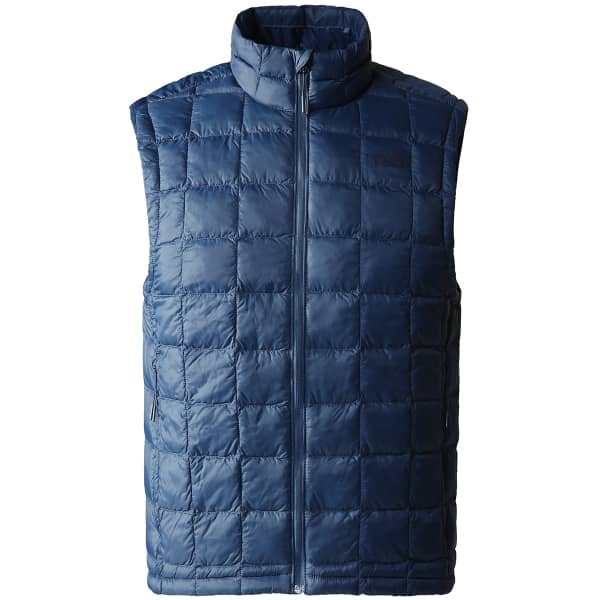 Blue north face vest deals