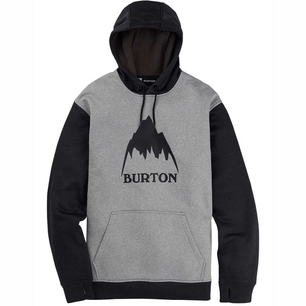 burton m oak pullover hoodie - gris / noir - taille s 2024