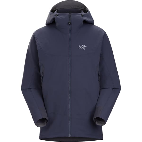 ARC'TERYX-GAMMA HOODY M BLACK SAPPHIRE - Softshell hiking jacket