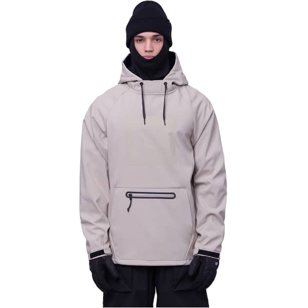 686 MENS WATERPROOF HOODY PUTTY Snowboard jacket