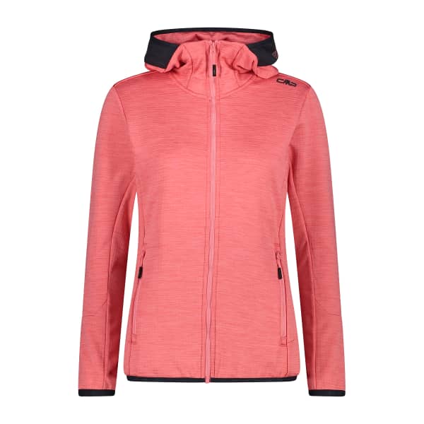 JACKET jacket - CMP-WOMAN PESCA HOOD FIX Fleece