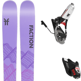 Pack ski FACTION FACTION PRODIGY 3.0X + LOOK PIVOT 15 GW B115 H HARLAUT - Ekosport