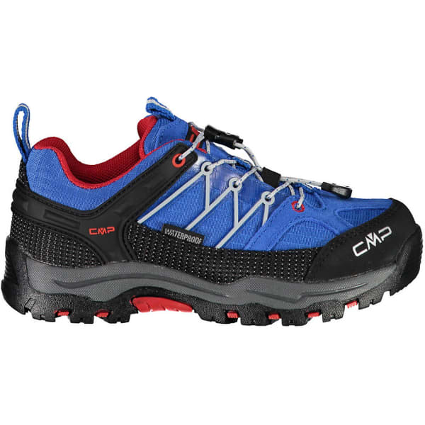 CMP KIDS RIGEL LOW TREKKING SHOE WP ID COBALTO STONE FIRE Low