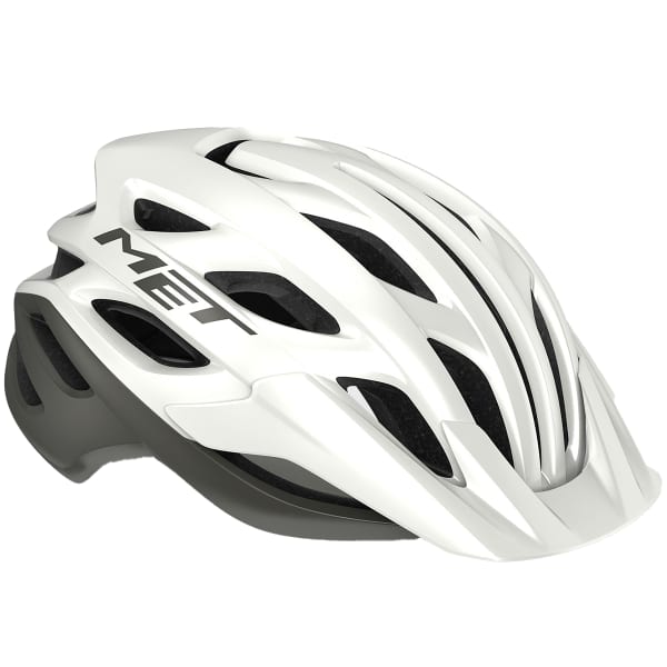 MET VELENO CE WHITE GREY MATT Casque VTT