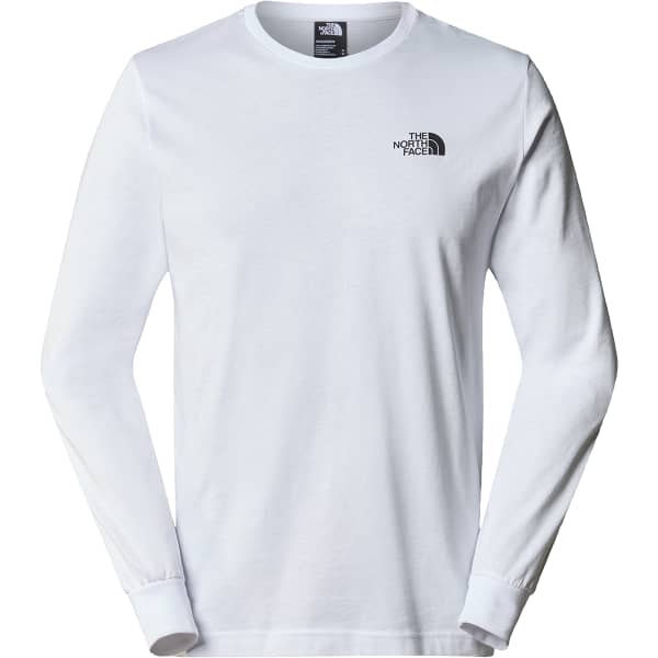 North face white tee online