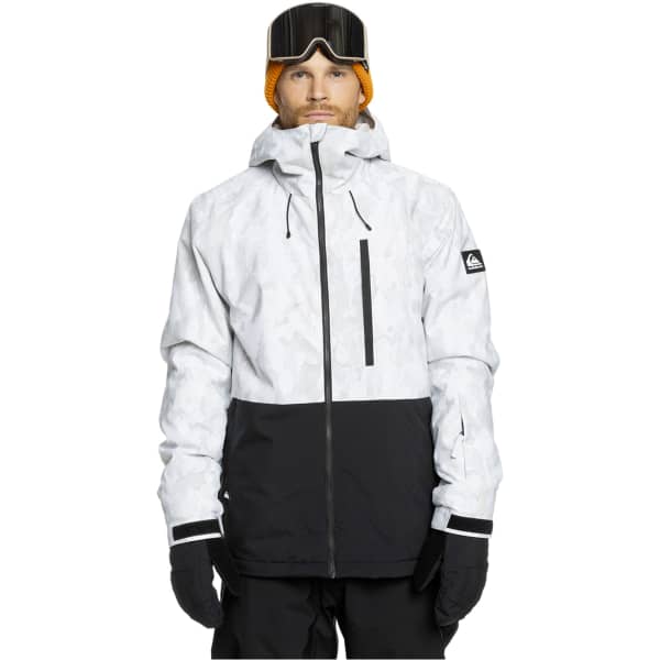 Quiksilver block ski jacket mens discount