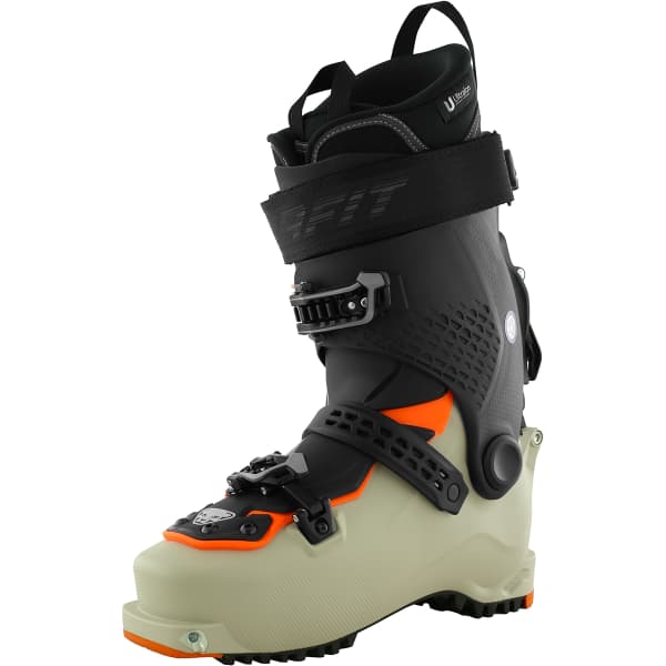 DYNAFIT-RADICAL PRO BOOT ROCK KHAKI/FLUO ORANGE - Ski touring boots