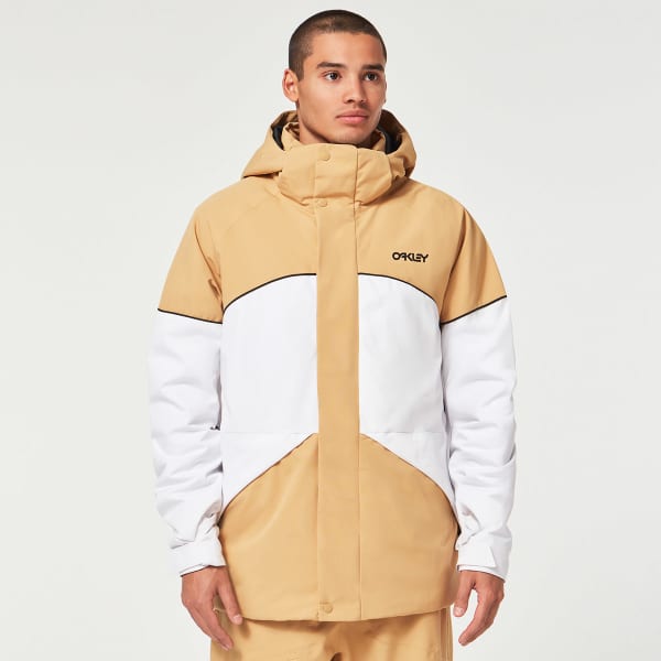 OAKLEY TNP ROTATION RC INSULATED JKT LT CURRY WHT COLOR BLOCK