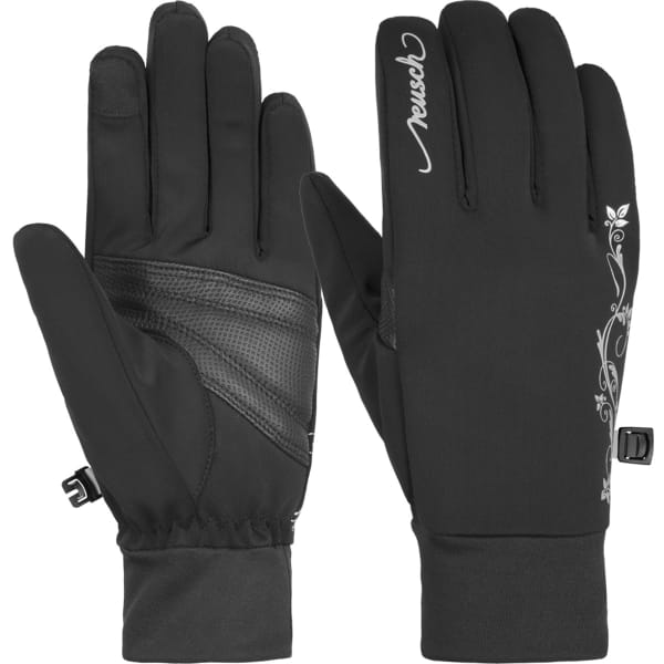 REUSCH-SASKIA TOUCH-TEC™ BLACK/SILVER - Handschuhe Skitouren