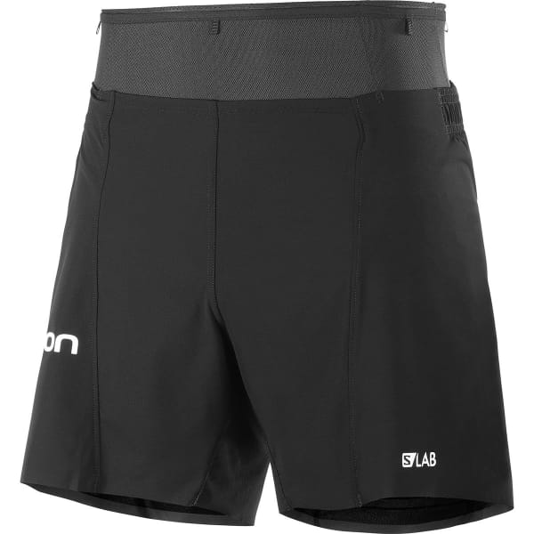 Salomon Mens S/LAB Sense 6 Running Short Racing Red/Black