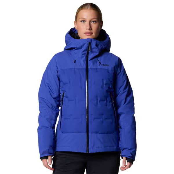 COLUMBIA WILDCARD IV DOWN JACKET W CLEMATIS BLUE - Giacca da sci