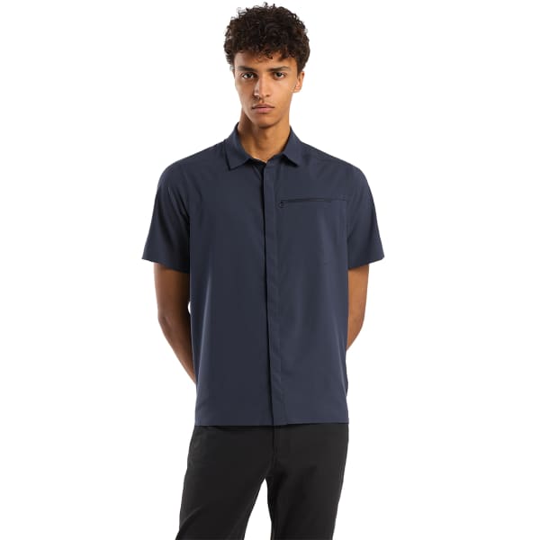 ARC'TERYX-SKYLINE SS SHIRT M BLACK SAPPHIRE - Hiking shirt ARC'TERYX-SKYLINE SS SHIRT M BLACK SAPPHIRE - Hiking shirt