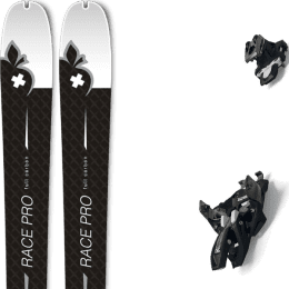 Ski randonnée MOVEMENT MOVEMENT RACE PRO 85 + MARKER ALPINIST 8 BLACK/TITANIUM - Ekosport