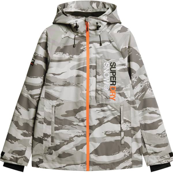 Snow camo ski jacket store