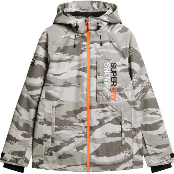 Superdry Chaqueta para hombre Snow Ultra Sulphur Spring Talla XL, Azufre  (Sulphur Spring)