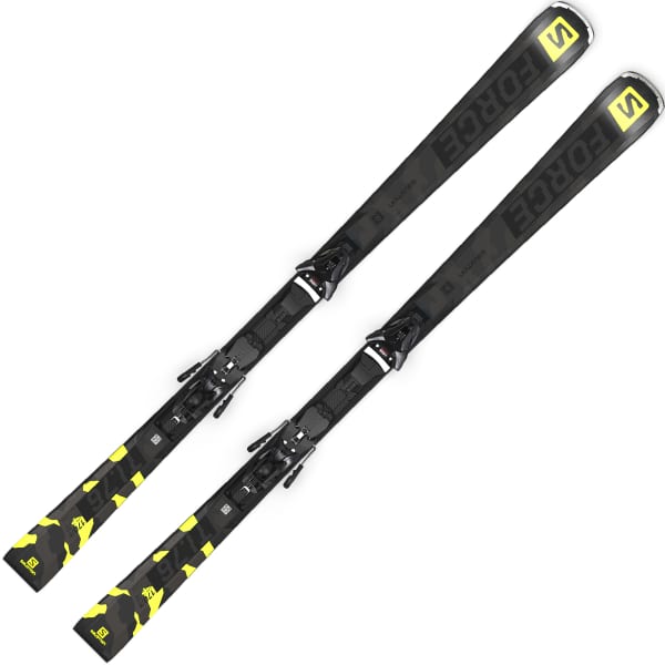 SALOMON-S/FORCE TI.76 SPORT + M12 GW BLACK F80 BLACK/YELLOW SALOMON-S/FORCE TI.76 SPORT + M12 GW BLACK F80 BLACK/YELLOW