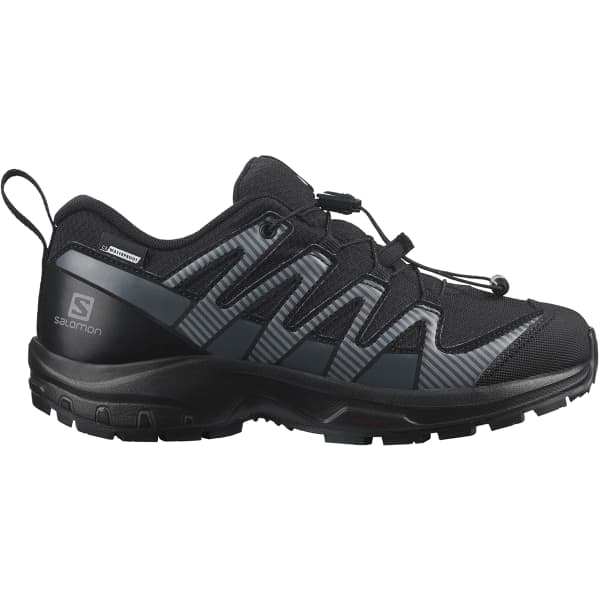 SALOMON XA PRO V8 CWSP JR BLACK BLACK EBONY Trail running shoes
