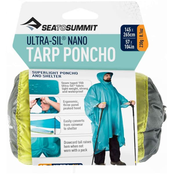 Poncho De Pluie Imperméable Léger Et Réutilisable - Avec Espace Pour Sac à Dos Jusqu’à 50L - Idéal Randonnée, Camping, Festivals