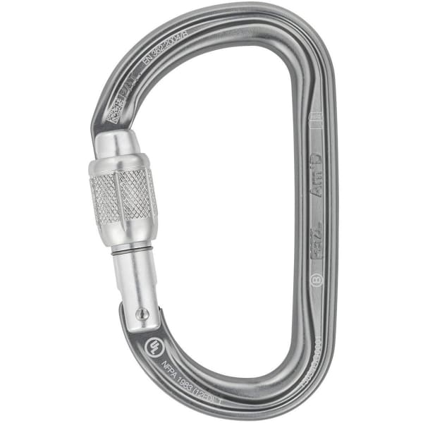 PETZL-AM'D SCREW-LOCK Unicolore - Mosquetón escalada