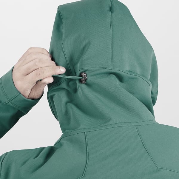SALOMON OUTPEAK SOFTSHELL HDY M PACIFIC - Softshell jacket