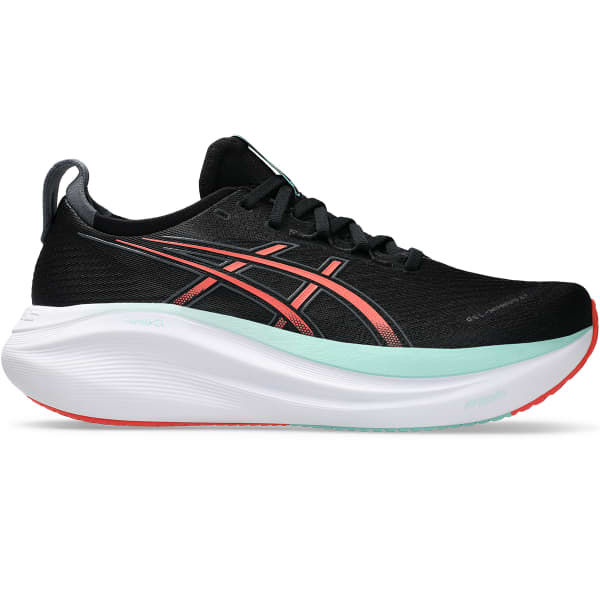 ASICS GEL NIMBUS 27 BLACK CORAL REEF Laufschuhe