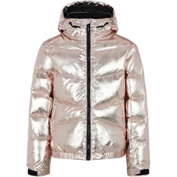 Metallic snow jacket outlet