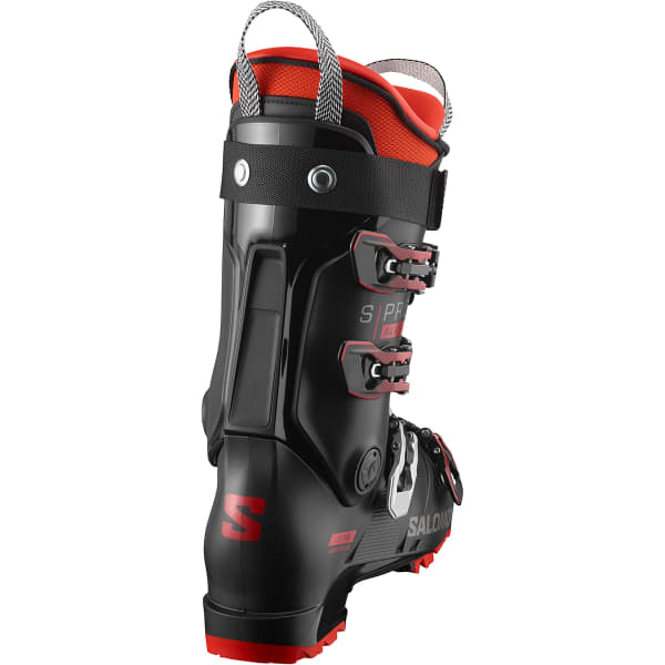 SALOMON S/PRO ALPHA 100 BLACK/RED - Alpine ski boots