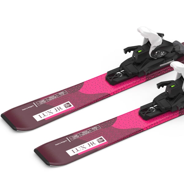 レディースSalomon スキー 146cm ピンクデザイン SALOMON LUX JR M + C5 GW J75 BORDEAUX/PINK - Alpine ski set