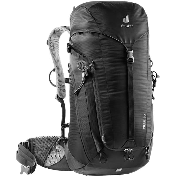 DEUTER TRAIL 30 BLACK-SHALE - Sac à dos randonnée