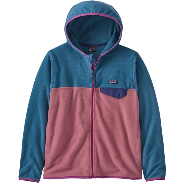 PATAGONIA-BOY'S MICRO D SNAP-T JKT LIGHT STAR PINK - Casaco polar