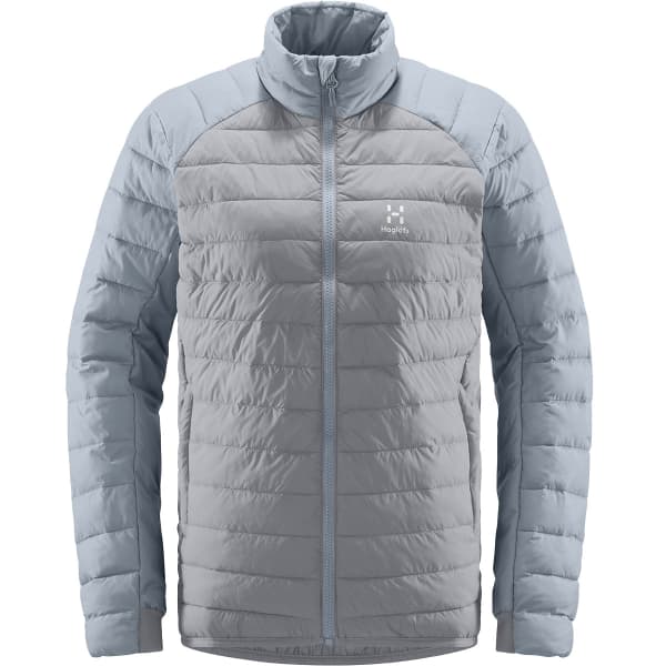 HAGLÖFS-SPIRE MIMIC JACKET W CONCRETE Hiking down jacket