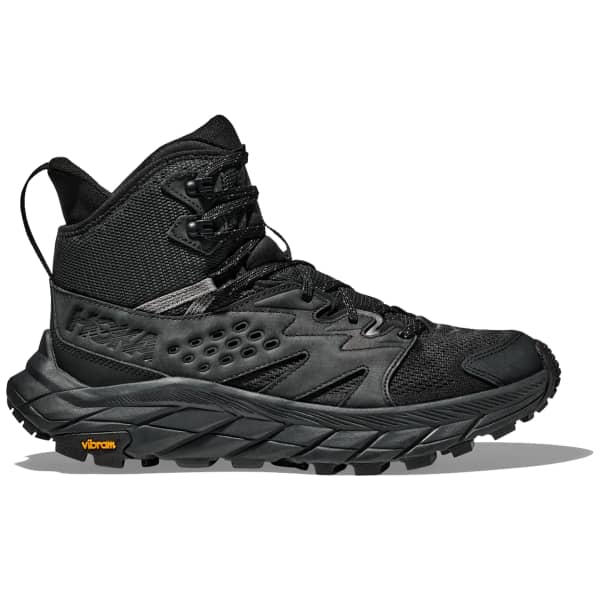 HOKA ONE ONE-M ANACAPA BREEZE MID BLACK / BLACK - Mid-rise hiking boot