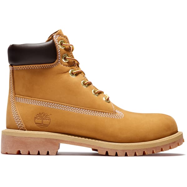 TIMBERLAND 6 IN PREMIUM WP BOOT JR YELLOW 24