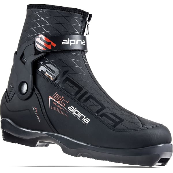 ALPINA OUTLANDER BLACK ORANGE Cross country ski boots