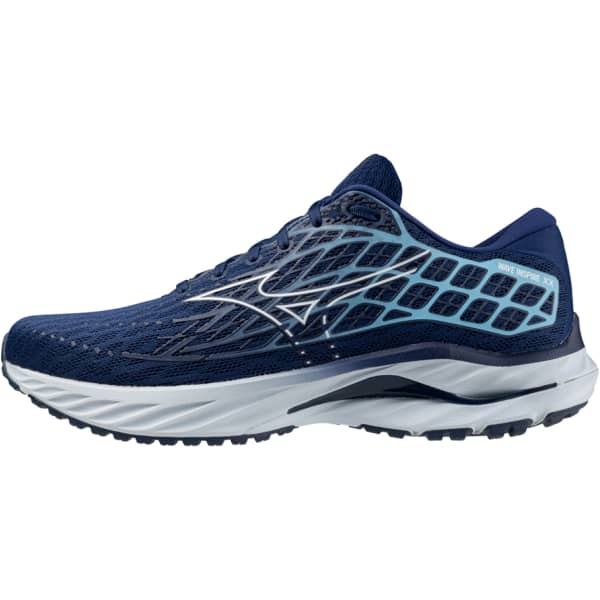 Mizuno blue running shoes hotsell