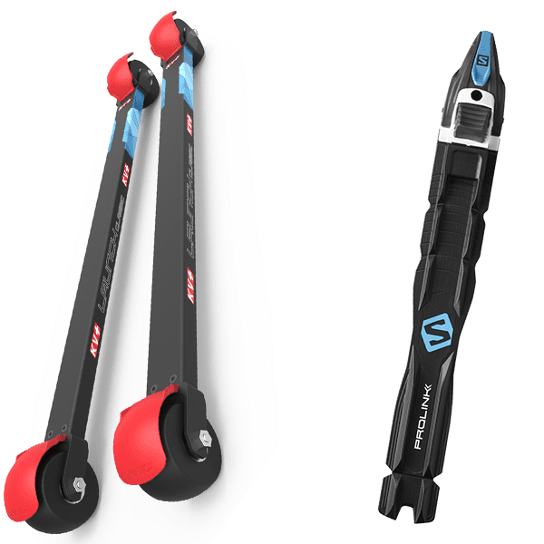 KV+ROLLERSKI LAUNCH PRO CLASSIC 70 CM STANDARD WHEELS + Fix Roller