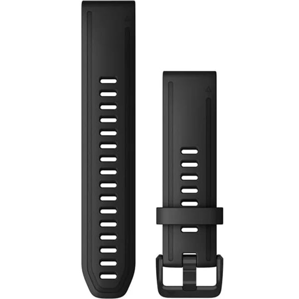 GARMIN BRACELET FENIX 6S 20MM QUICKFIT BLACK SILICONE SFS194 Accessoires montres