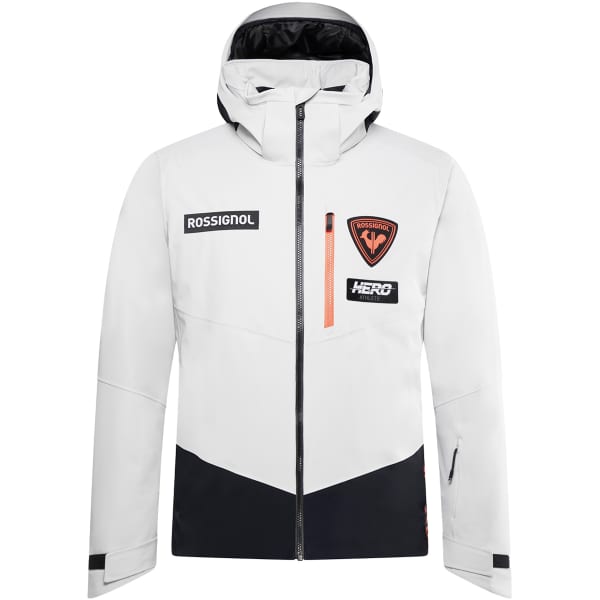 ROSSIGNOL ジャケット 灰 & パンツ 白　④ ROSSIGNOL HERO BLACKSIDE JKT M SOFT GREY - Ski jacket