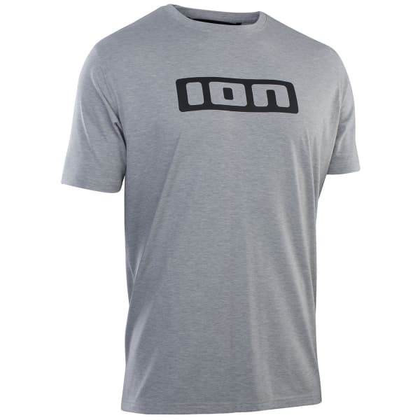 ION TEE LOGO SS DR MEN GREY MELANGE Maillot VTT