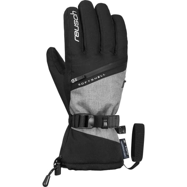 REUSCH DEMI R TEX XT BLACK GREY MELANGE Ski gloves