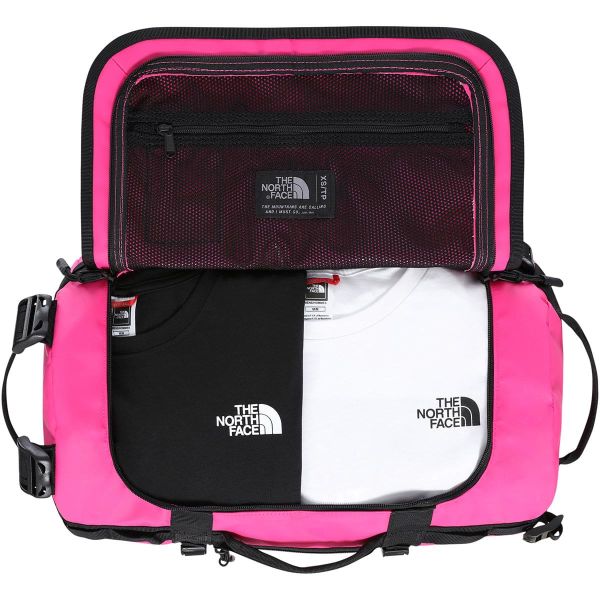 The North Face Base Camp Duffel Xs Mr Pink Tnf Black 34 At Ekosport