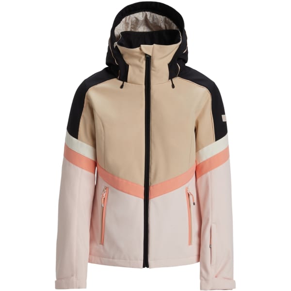 ROXY PEAK CHIC SOFTSHELL JK PEBBLE Ski jacket