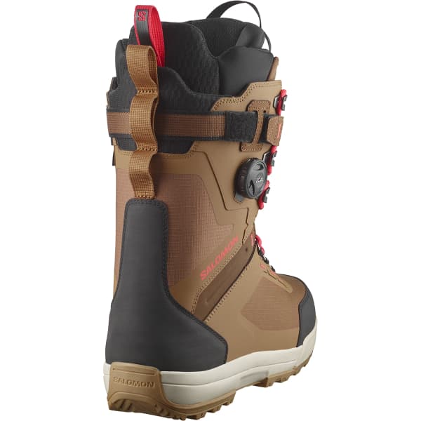 SALOMON ECHO LACE SJ BOA TOBACCO BROWN / BLACK / HOT CORAL - Botas