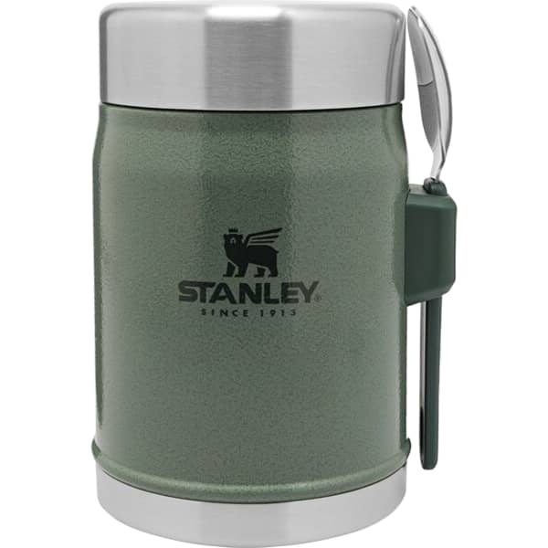 STANLEY THE LEGENDARY FOOD JAR + SPORK 0.4L HAMMERTONE GREEN ...