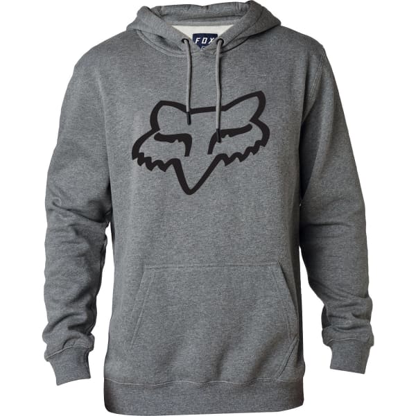 FOX LEGACY FOXHEAD PO FLEECE HEATHER GRAPHITE 23