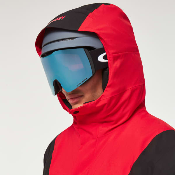 OAKLEYTNP TBT INSULATED ANORAK RED LINE/BLACK Ski jacket