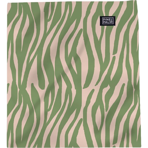 PINE TO PALM TOUR DE COU TECHNIQUE ZEBRA VERT - Schlauchschal