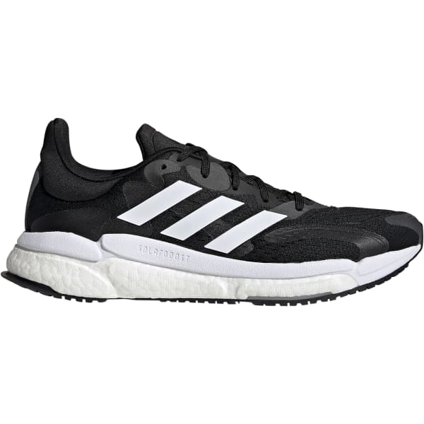 Adidas solar boost men's running shoes core black 2025
