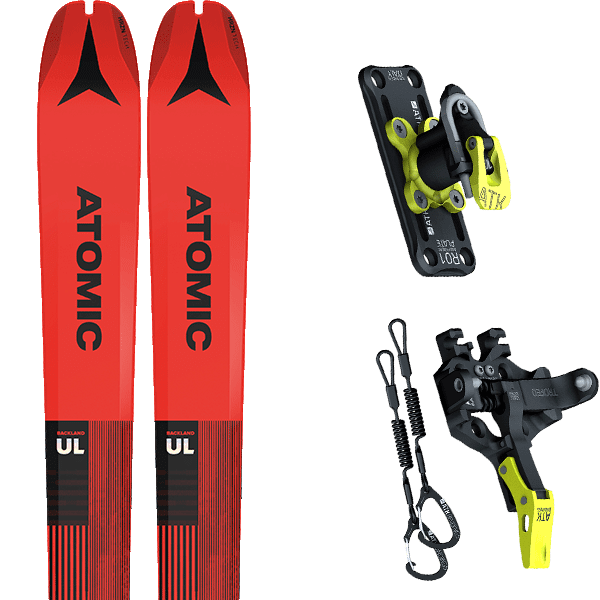 ATOMIC-BACKLAND 65 UL + Fix - Ski touring set