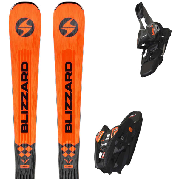BLIZZARD FIREBIRD WRC + XCELL 14 DEMO ORANGE/BLACK - Ski pack